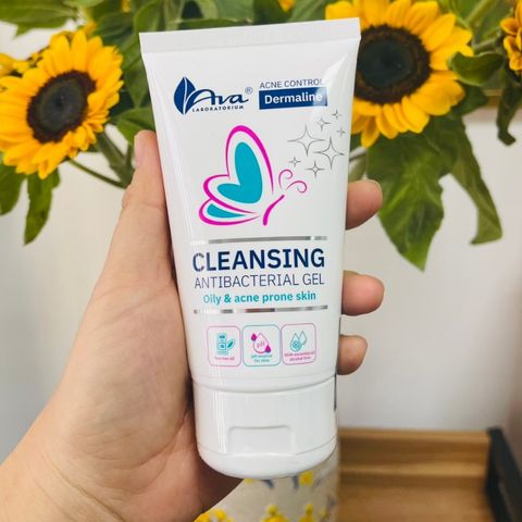 Sữa Rửa Mặt Kháng Khuẩn Trị Mụn - Ava Acne control cleansing antibacterial gel