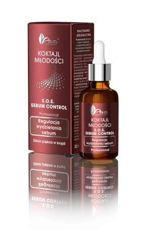 Serum Giảm Bóng Nhờn Giảm Vết Thâm Ava Youth Cocktails S.O.S Sebum Control 30ml