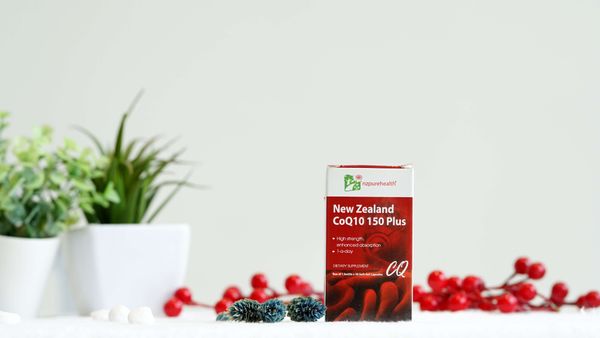 Viên Uống Bổ Tim Mạch, Chống Oxy Hóa, Sáng Da NzPureHealth New ZeaLand CoQ10 150 PLUS 30 Viên