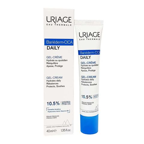 Kem dưỡng ẩm phục hồi da Uriage Bariéderm Cica Daily Gel Cream 40ml