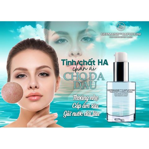 Serum Dưỡng Ẩm Cấp Nước Đa Tầng - Germaine De Capuccini Timexpert Hyaluronic 3D Force
