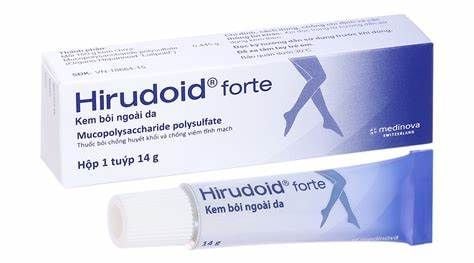 Kem Thoa Giảm Bầm Sau Tiêm Hirudoid Forte 14g