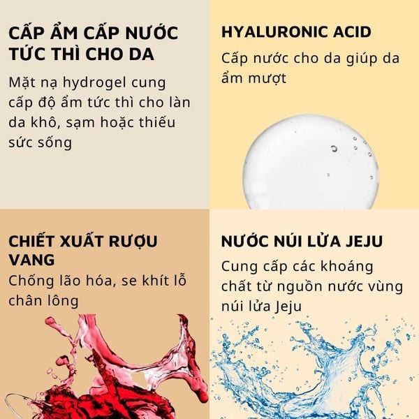 Mặt Nạ Sinh Học Cấp Ẩm Image I Mask Hydrating Hydrogel Sheet Mask - 01 Miếng