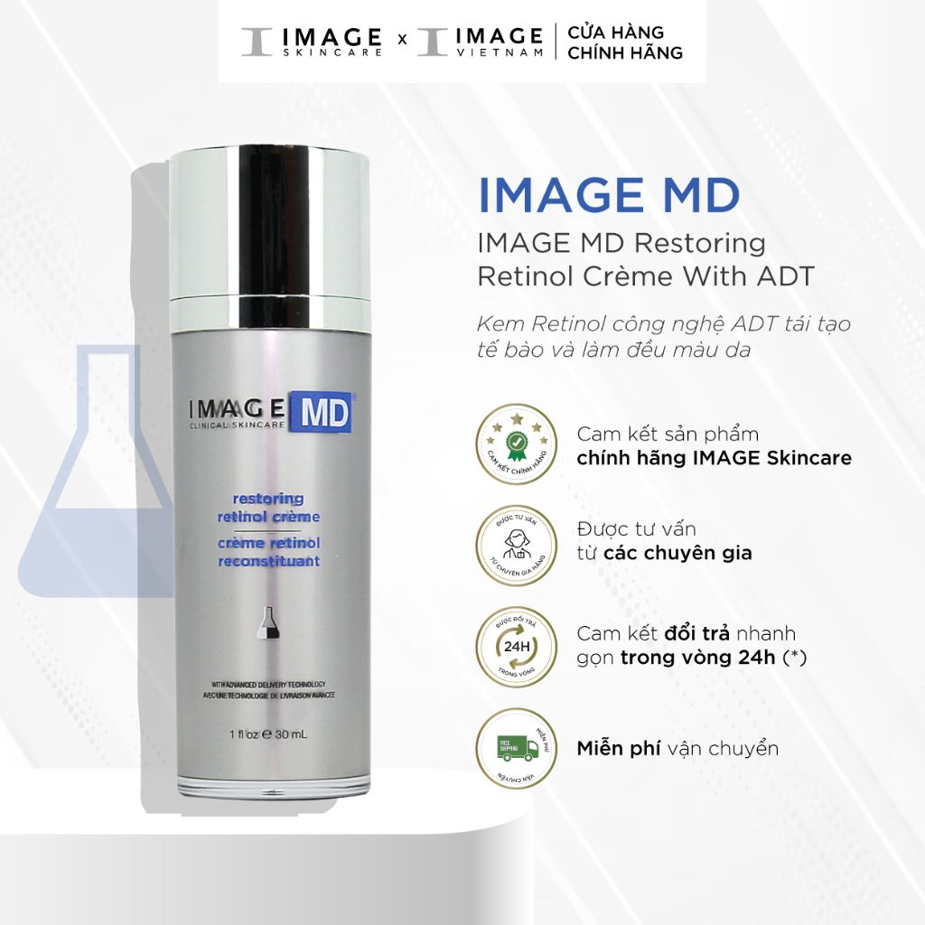  KEM TRỊ NÁM IMAGE MD RESTORING RETINOL CREME TRẺ HÓA DA, LOẠI BỎ SẠM NÁM 