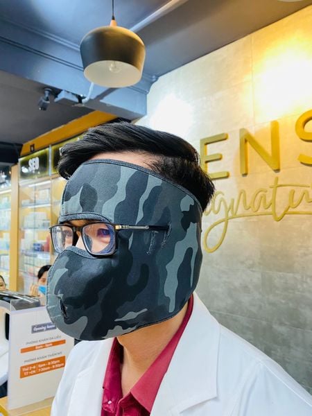 Khẩu Trang Chống Nắng - Chống Nám - Chống Uv - Cản Nhiệt Ninja Pensilia 02 cái