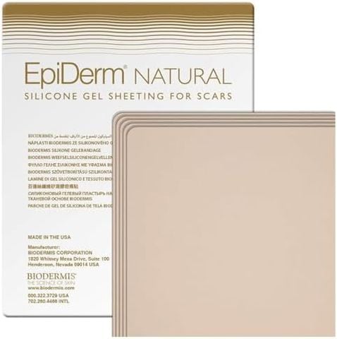 Miếng Dán ngừa Sẹo Epiderm Natural silicone gel sheeting - 01 Miếng