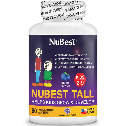 Viên Uống Hỗ Trợ Tăng Chiều Cao Cho Bé Từ 2-9 Tuổi NuBest Tall Kids