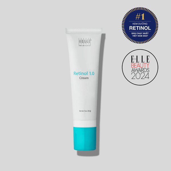 Kem Dưỡng Làm Mềm Và Giảm Nếp Nhăn Obagi Retinol 1.0 Cream 28g