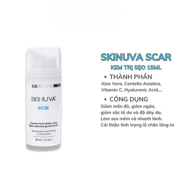Kem Ngừa Sẹo Skinuva Scar 30ml