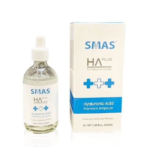 Serum dưỡng ẩm Smas HA Plus Hyaluronic Acid Premium Ampoule 100ml
