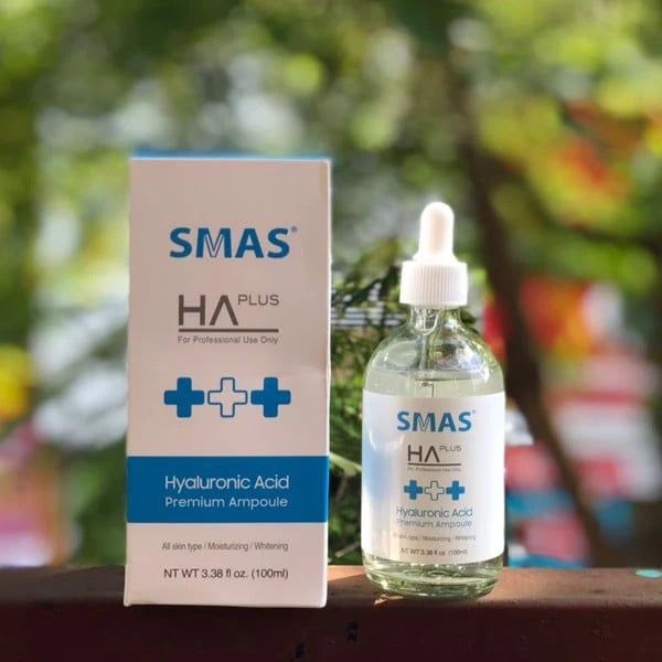  Serum dưỡng ẩm Hyaluronic Acid Premium Ampoule 100ml - Smas HA Plus 