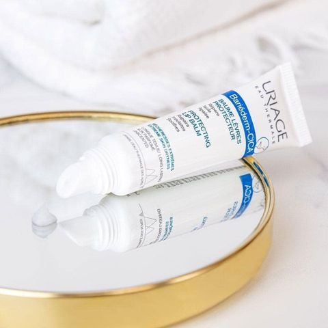 Kem Dưỡng Môi Uriage Bariederm Cica Protecting Lip Balm | Baume Levres Protecteur 15ml