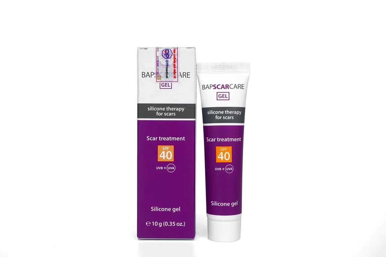  Kem ngăn ngừa và mờ sẹo Bapscarcare Scar Treatment SPF 40 