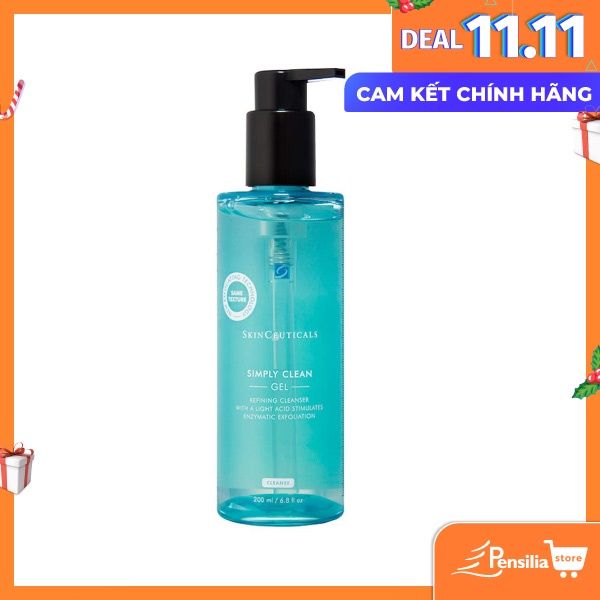 Sữa rửa mặt dạng gel Skinceuticals Simply Clean Gel 200 ml