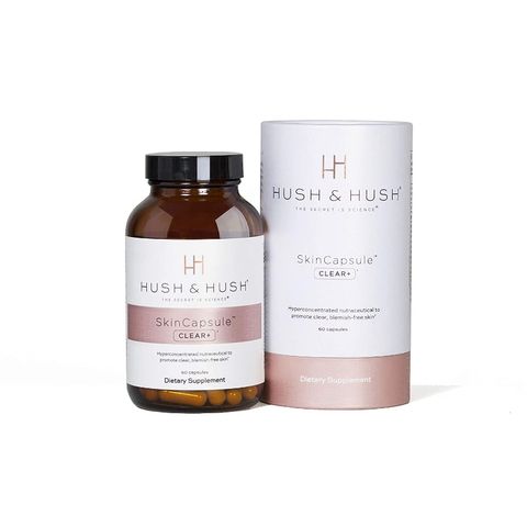 Viên Uống Dành Cho Da Mụn Hush & Hush skin Capsule Clear+ 60 Viên