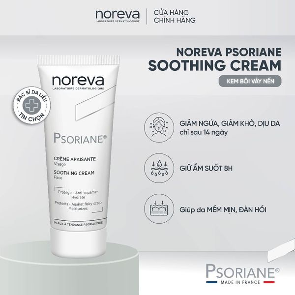 PSORIANE SOOTHING CREAM - KEM DƯỠNG LÀM MỀM VÀ DỊU DA