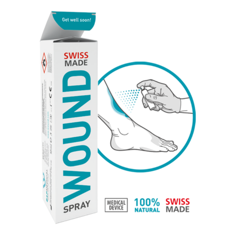 Chai Xịt Hỗ Trợ Lành Vết Thương Hở Và Ngăn Ngừa Sẹo Wound Spray 10ml