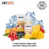 7 Daze Fusion Iced Strawberry Mango Nectarine Freebase 100ml Tinh Dầu Vape Mĩ Chính Hãng