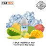 7 Daze Fusion Iced Yellow Green Red Mango Salt Nic 30ml Tinh Dầu Vape Mĩ Chính Hãng