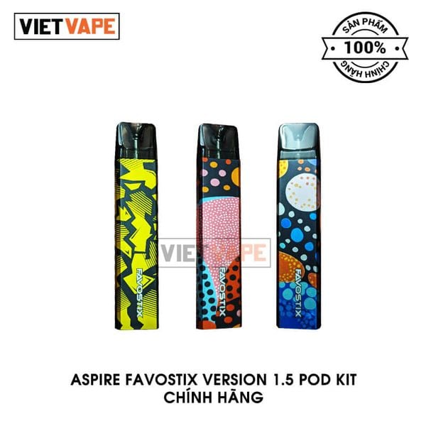 Aspire Favostix Version 1.5 Pod Kit Chính Hãng