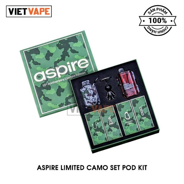 Aspire Limited Camo Set Pod Kit Chính Hãng