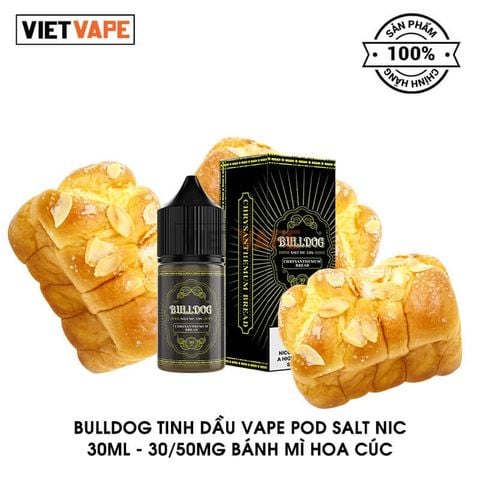 Tinh Dầu Salt Nic Bulldog, Juice Pod 30ml, Nồng Độ 30MG 50MG Chính Hãng