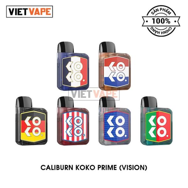 Uwell Caliburn Koko Prime Vision Pod Kit Chính Hãng