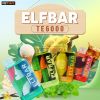 ELF Bar TE Vanilla Ice Cream 6000 Hơi Sạc Lại Pod Dùng 1 Lần Chính Hãng