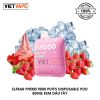 ElfBar Pi9000 Kem Dâu Tây 9000 Hơi Sạc Lại Pod Dùng 1 Lần Chính Hãng