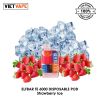 ELF Bar TE Strawberry Ice 6000 Hơi Sạc Lại Pod Dùng 1 Lần Chính Hãng