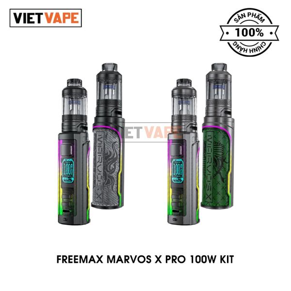 Freemax Marvos X Pro 100W Vape Kit Chính Hãng