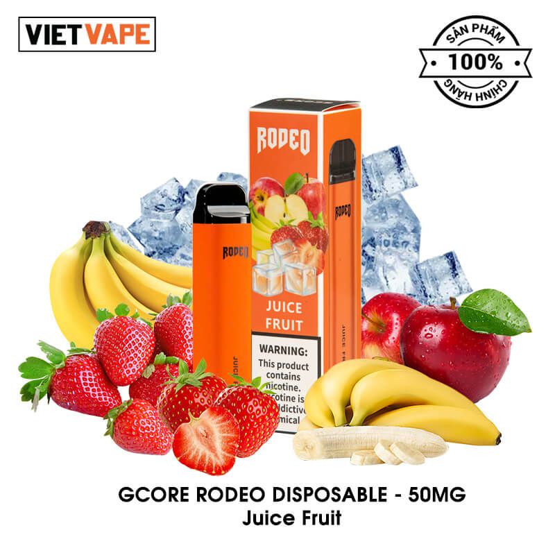 Bán Gcore Rodeo Juice Fruit 50 Nicotine Pod Dùng 1 Lần Chính Hãng