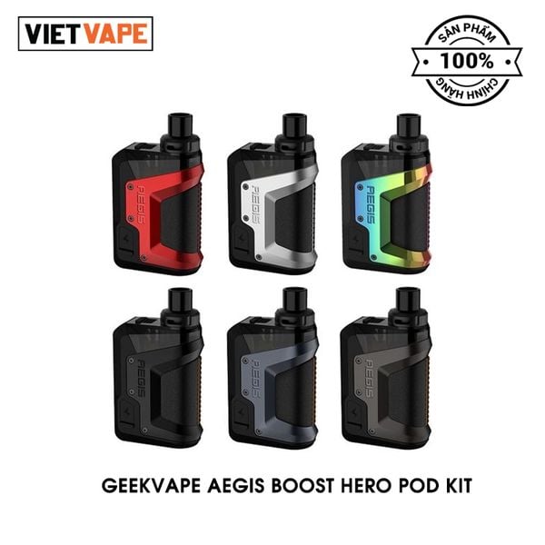 Geekvape Aegis Boost Hero Pod Kit Chính Hãng