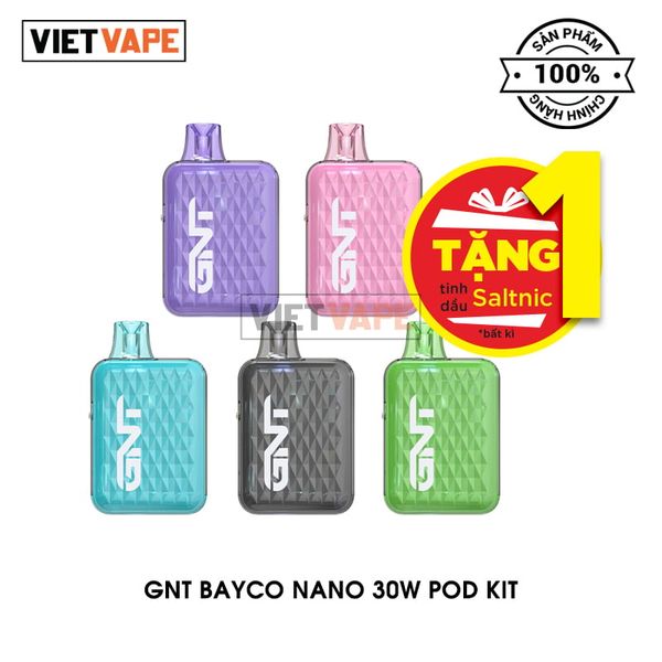 GNT Bayco Nano 30W Pod Kit Chính Hãng