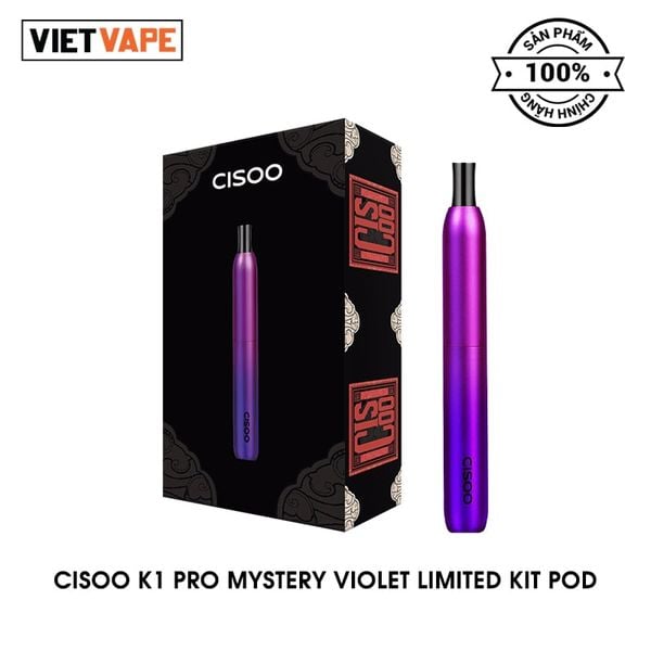 Cisoo K1 Pro Mystery Violet Limited Pod Kit Chính Hãng