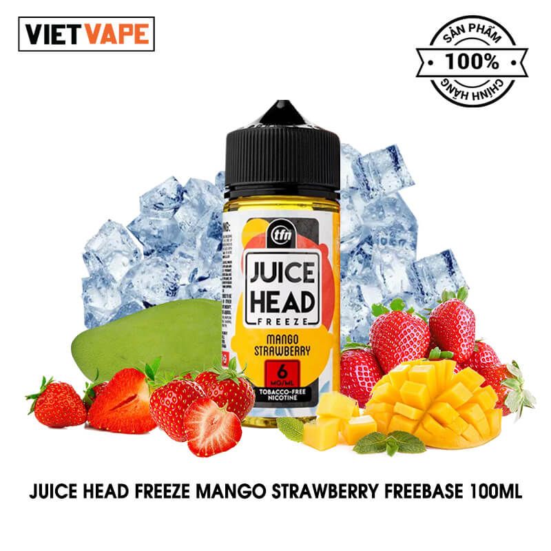 Juice Head Freeze Mango Strawberry Freebase Juice Vape