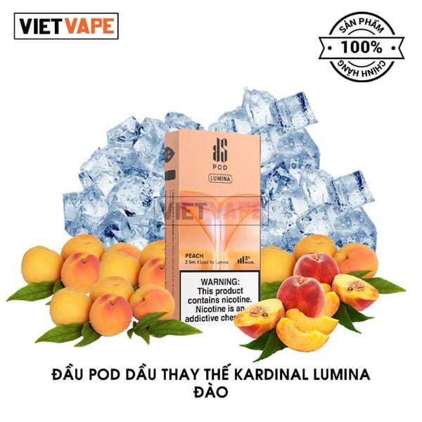 Đầu Pod Dầu Thay Thế Kardinal Lumina Đào Chính Hãng