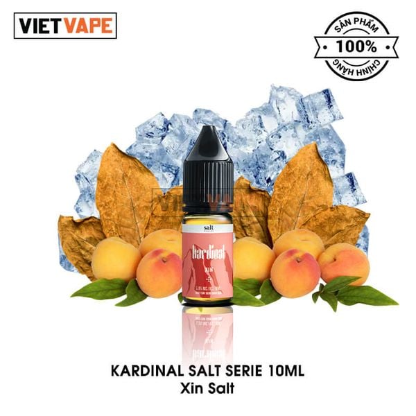 Kardinal Salt Series Xin 10ml Tinh Dầu Vape Malaysia Chính Hãng