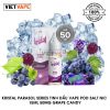 Kristal Parasol Series Grape Candy Salt Nic 15ml Tinh Dầu Vape Malaysia Chính Hãng