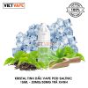 Kristal Trà Xanh Salt Nic 15ml Tinh Dầu Vape Malaysia Chính Hãng