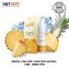 Kristal Pineapple Salt Nic 15ml Tinh Dầu Vape Malaysia Chính Hãng