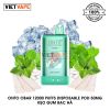 ONTO Obar 12000 Kẹo Gum Bạc Hà 12000 Hơi Sạc Lại Pod Dùng 1 Lần Chính Hãng