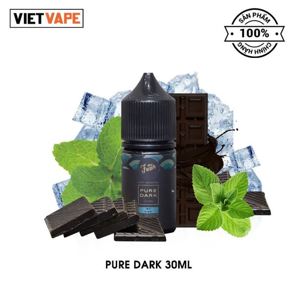 Pure Dark Salt Nic 30ml Tinh Dầu Vape Malaysia Chính Hãng