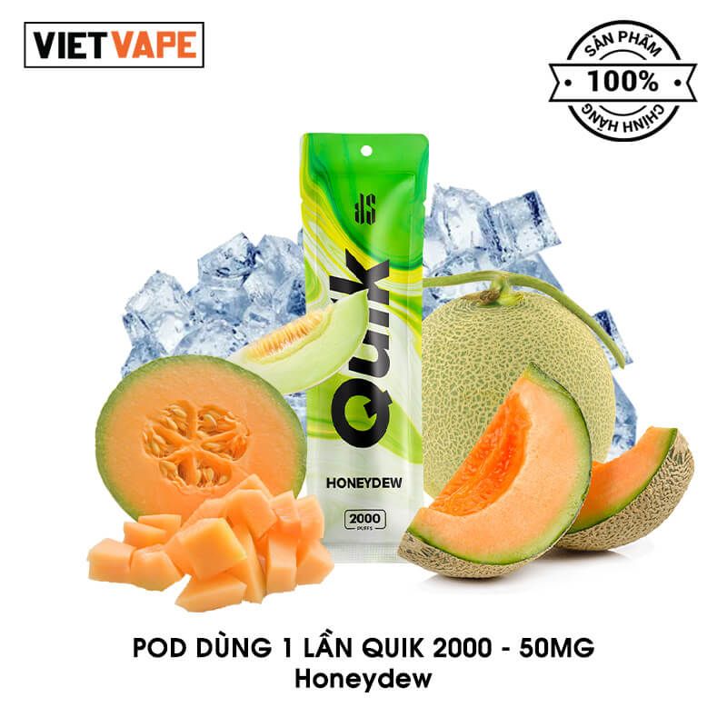 Kardinal Quik 2000 Honeydew 2000 Hơi Pod Dùng 1 Lần Xịn
