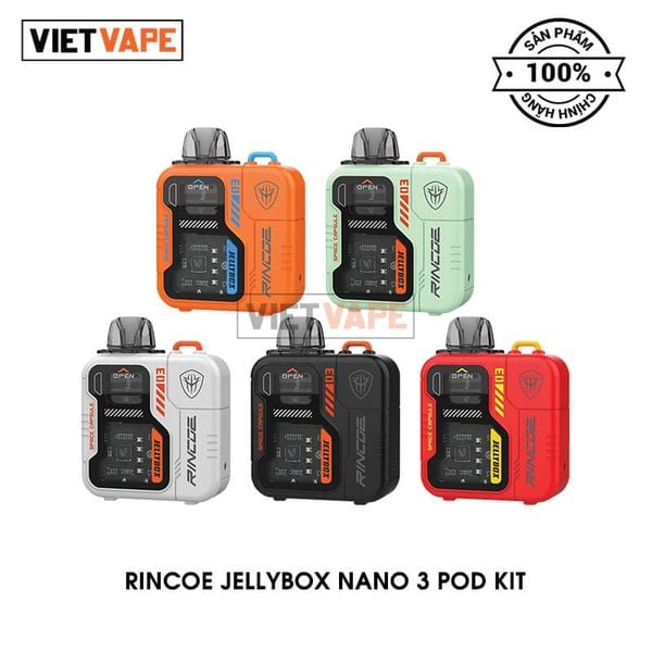 Rincoe Jellybox Nano 3 Pod Kit Chính Hãng