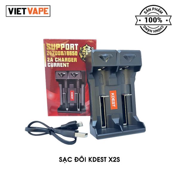 Sạc Đôi Kdest X2S Chính Hãng