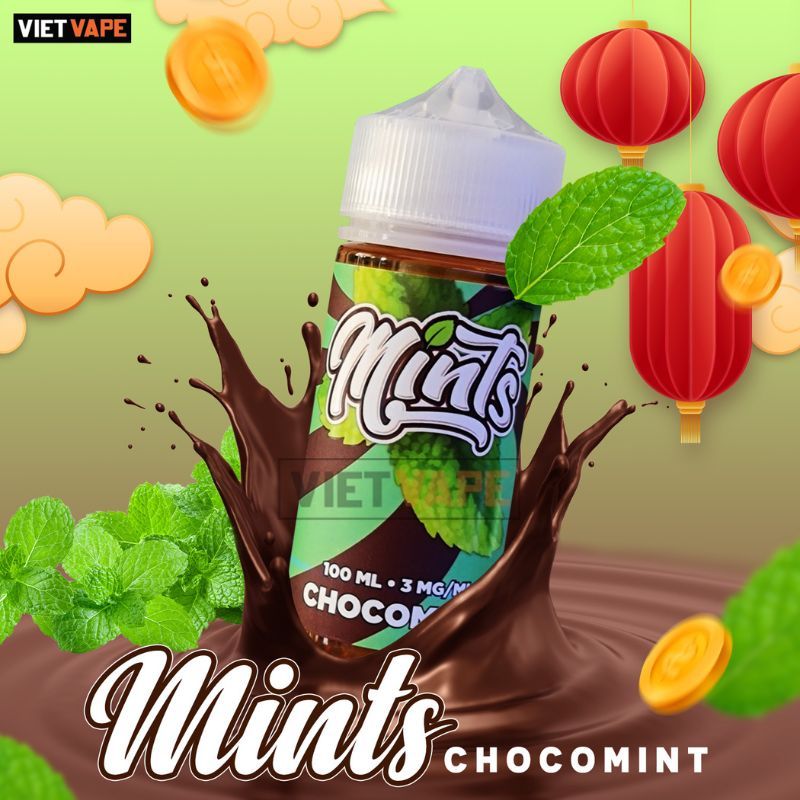 Mints Freebase 100ml Tinh Dầu Vape Mỹ Ngon