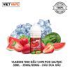 Vladdin Dâu Dưa Hấu Salt Nic 30ml Tinh Dầu Vape Chính Hãng