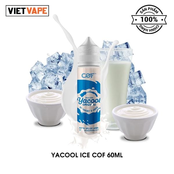 Bán Yacool Ice Cof 60ML Tinh Dầu Vape Malaysia Chính Hãng