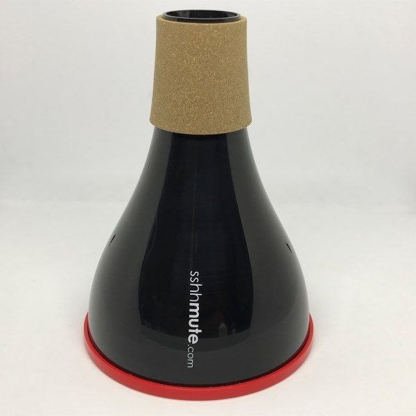  Giảm âm kèn tập luyện kèn Trombone Practice Mute Sshhmute Black/Red 
